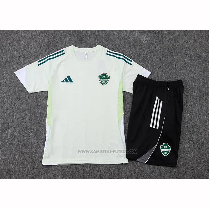 Chandal del Al-Ahli Saudi Manga Corta 2025-2026 Blanco - Pantalon Corto